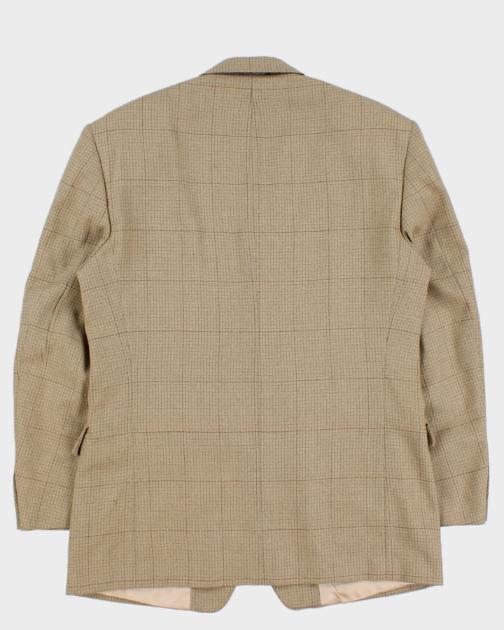 Vintage 90's Tommy Hilfiger Tan Suit Jacket - L