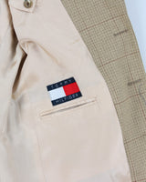 Vintage 90's Tommy Hilfiger Tan Suit Jacket - L