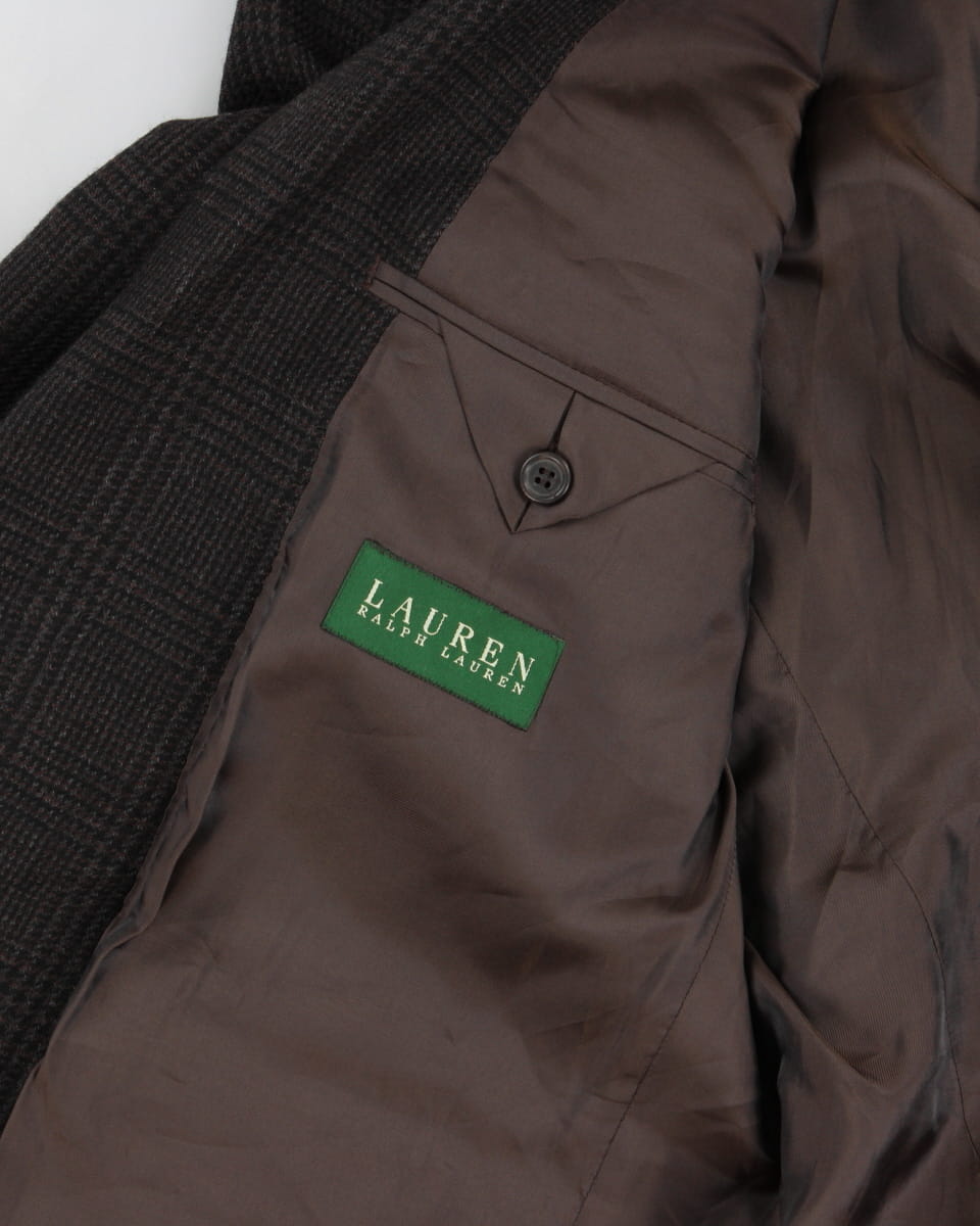 Vintage 90's Ralph Lauren Tweed Suit Jacket - XL