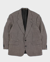Vintage 90's Oscar de la Renta Tweed Suit Jacket -XL