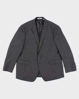 Vintage DKNY Wool Checked Suit - L