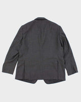 Vintage DKNY Wool Checked Suit - L