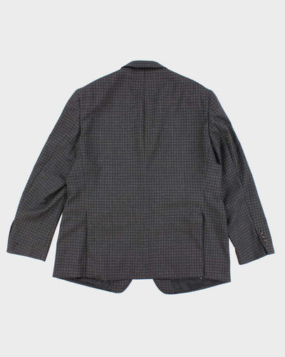 Vintage DKNY Wool Checked Suit - L