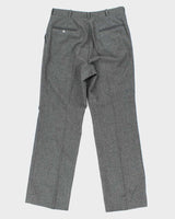 Vintage Wool Grey Pinstripe Suit - M