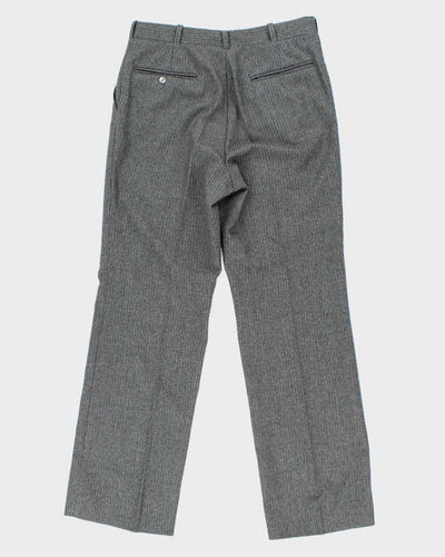 Vintage Wool Grey Pinstripe Suit - M