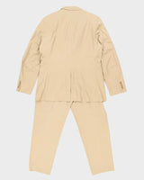 Vintage J Crew Tan Suit - M