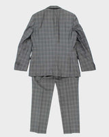Hugo Boss Grey Check Suit - M
