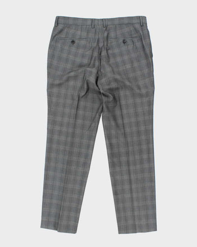 Hugo Boss Grey Check Suit - M