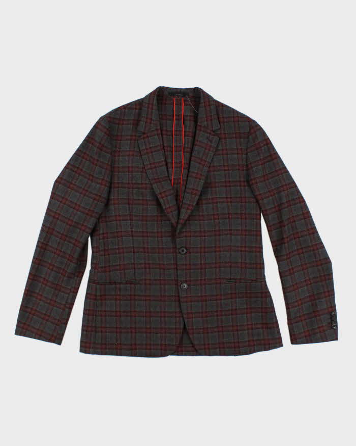 Paul Smith Wool Check Suit Jacket - M