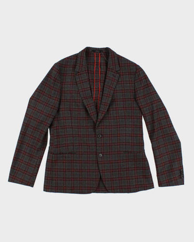 Paul Smith Wool Check Suit Jacket - M