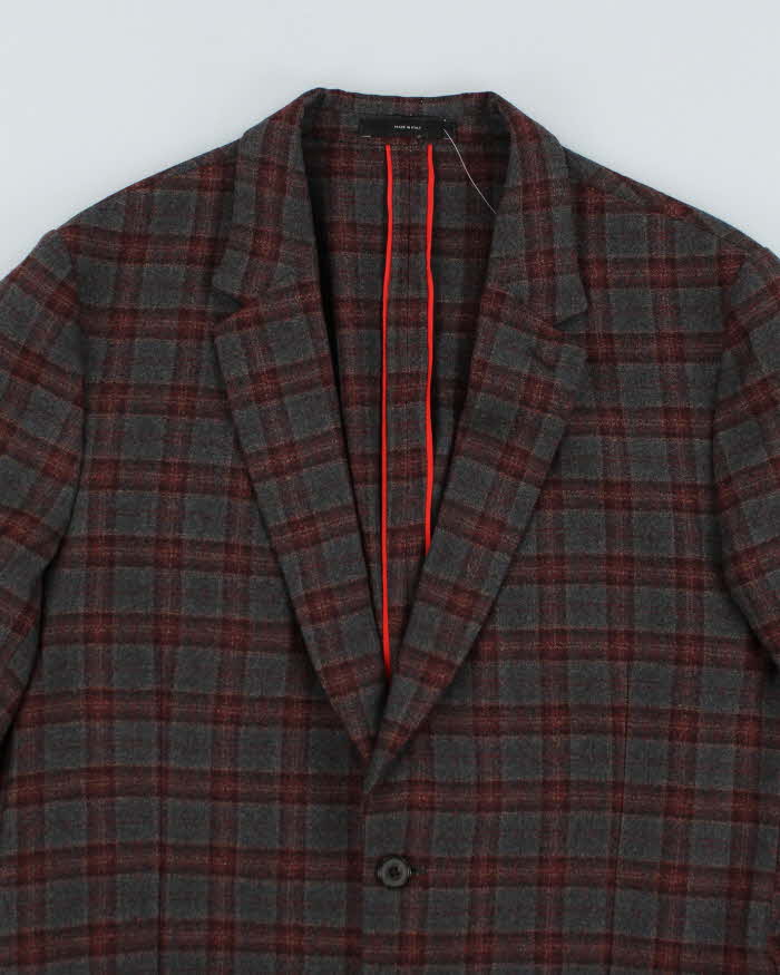Paul Smith Wool Check Suit Jacket - M