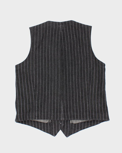 Vintage Lauren Pin Stripe Waistcoat - L