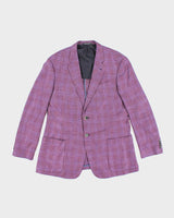 Vintage Emporio Armani Purple Suit Jacket - L