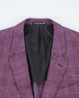 Vintage Emporio Armani Purple Suit Jacket - L
