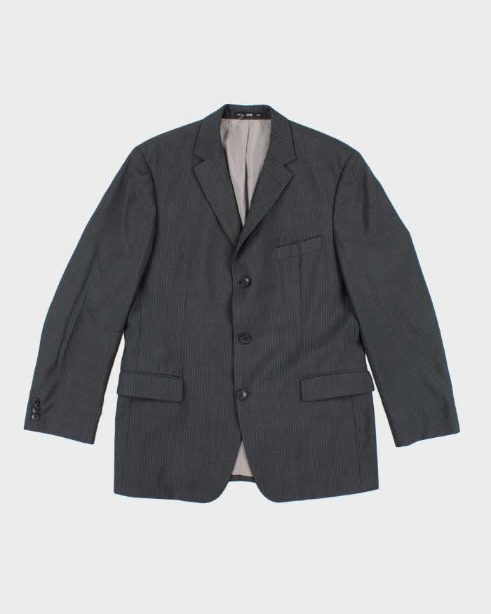 Vintage 2000's Hugo Boss 100% Wool Suit Jacket -  L