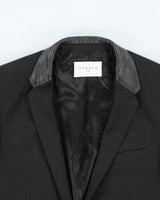 Sandro Black Suit Blazer Jacket - M
