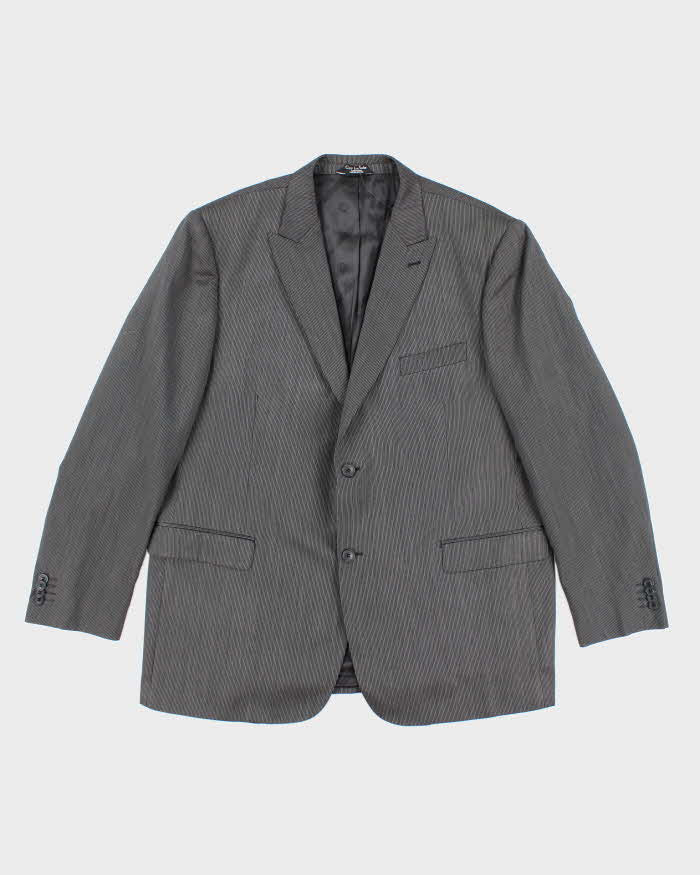 Vintage 90's Guy Laroche Fine Striped Suit Jacket - L