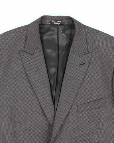 Vintage 90's Guy Laroche Fine Striped Suit Jacket - L