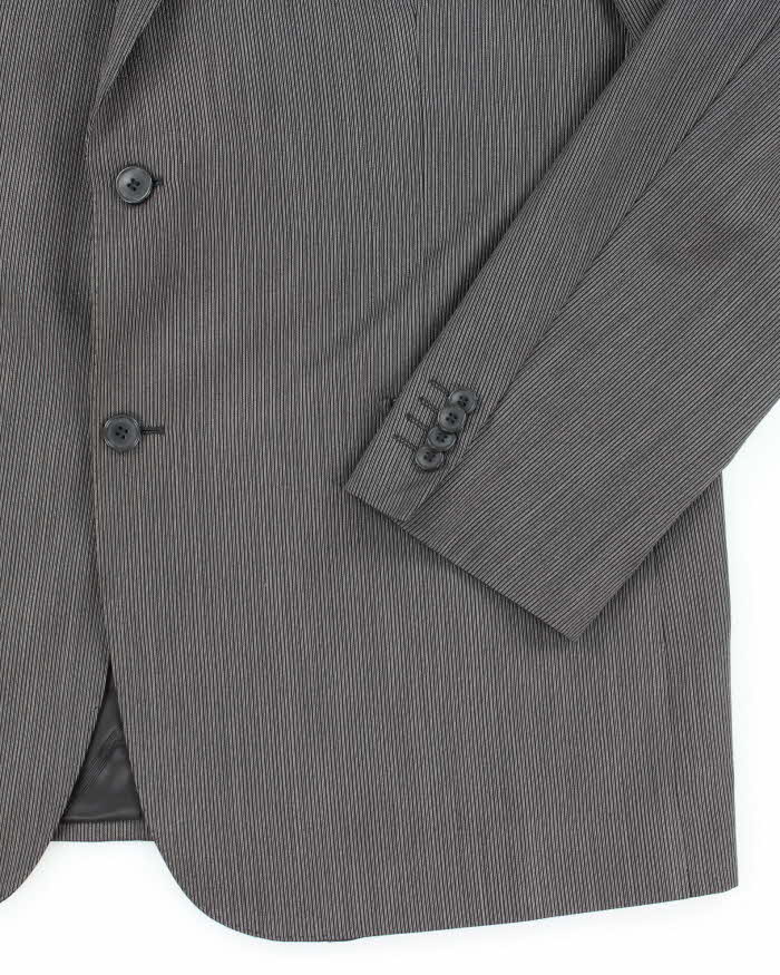 Vintage 90's Guy Laroche Fine Striped Suit Jacket - L