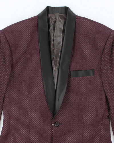 Vintage 90's Regal Spotted Two Button Blazer Jacket - M