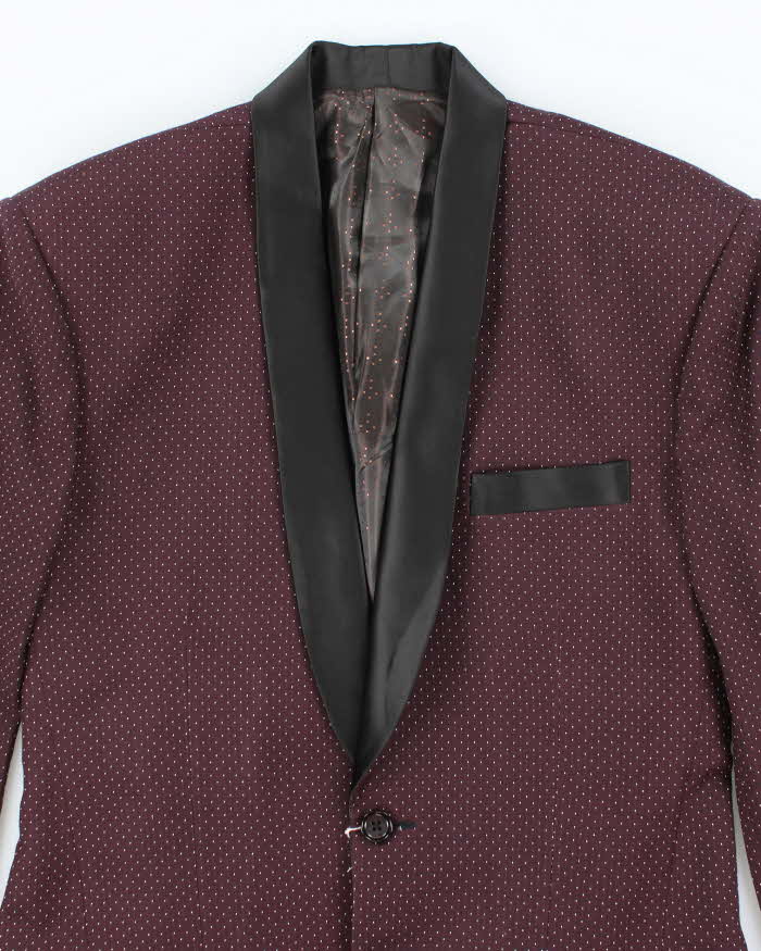 Vintage 90's Regal Spotted Two Button Blazer Jacket - M