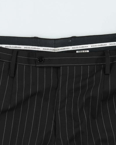 Vintage 90s 00s Dolce & Gabbana Pin Stripe Suit