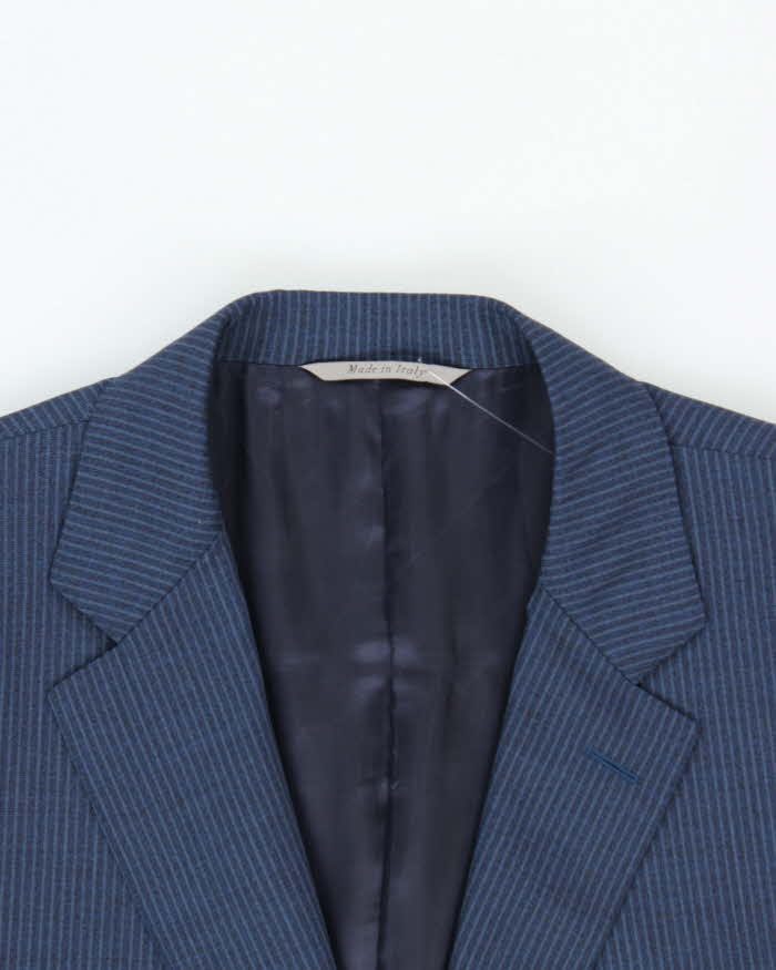 Vintage Canali Wool Pinstripe Suit - L