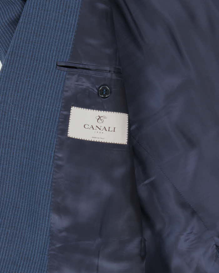 Vintage Canali Wool Pinstripe Suit - L