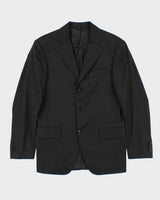 Vintage 00s Boggi x Loro Piana Wool Single Breasted Blazer Jacket - S