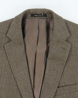 Vintage 00s Lauren Ralph Lauren Wool Tweed Blazer - L
