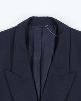 Vintage 1980s Yves Saint Laurent Wool Double Breasted Blazer - L