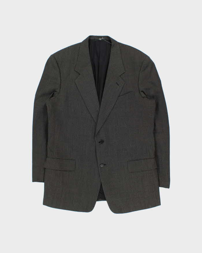 Vintage 1990s Valentino Garavani Wool Single Breasted Blazer - XL