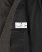 Vintage 1990s Valentino Garavani Wool Single Breasted Blazer - XL