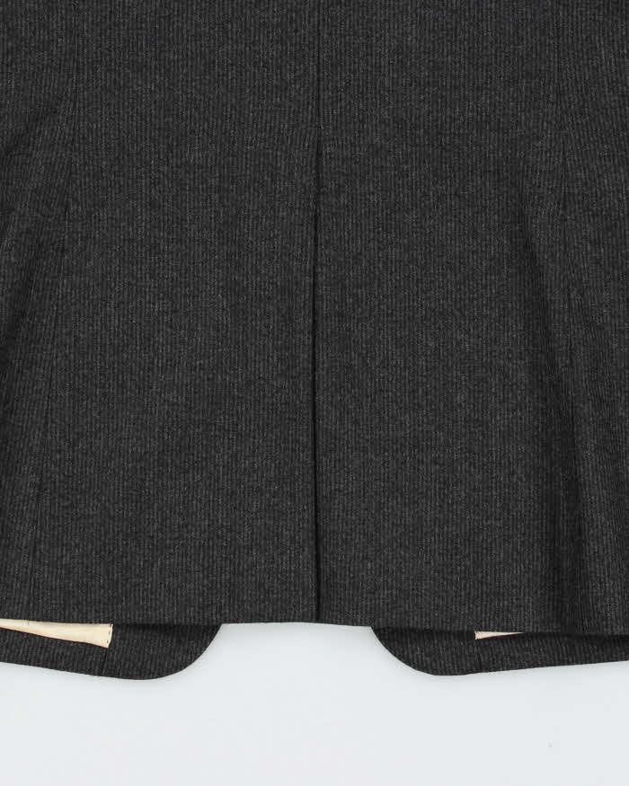 Vintage Y2K 00s Paul Smith Japanese Made Striped Wool Single Breasted Blazer - M