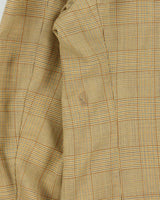 Vintage 1980s Christian Dior Wool Glen Check Single Breasted Blazer - XL