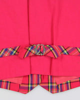 Vintage 1989 Bugs Bunny Plaid Waistcoat - S