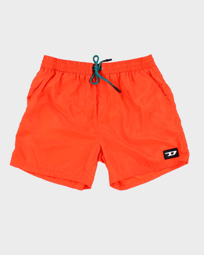 Diesel Orange Swim Shorts - L