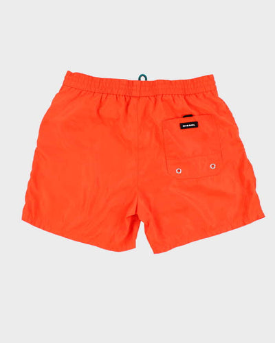 Diesel Orange Swim Shorts - L