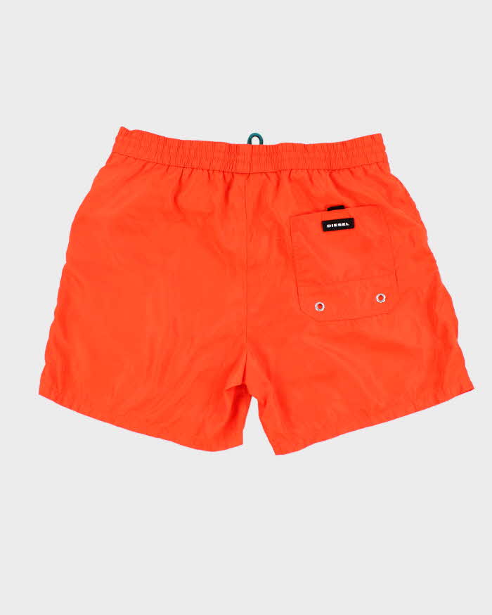 Diesel Orange Swim Shorts - L