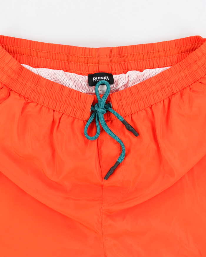 Diesel Orange Swim Shorts - L