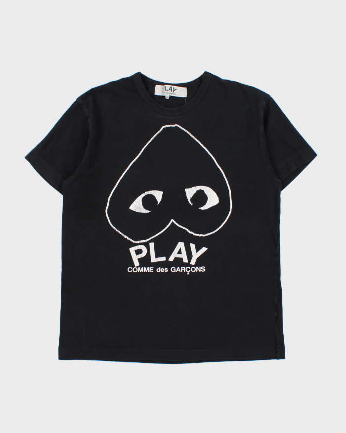 Vintage PLAY Comme Des Garcons Inverted Big Heart Crewneck T-Shirt - XL