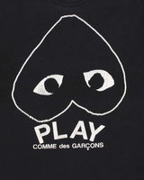 Vintage PLAY Comme Des Garcons Inverted Big Heart Crewneck T-Shirt - XL
