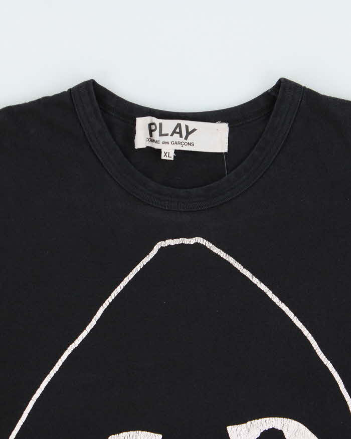 Vintage PLAY Comme Des Garcons Inverted Big Heart Crewneck T-Shirt - XL