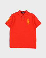 Vintage Y2K 00s Polo Ralph Lauren Big Pony Custom Fit Short Sleeve Polo Shirt - M