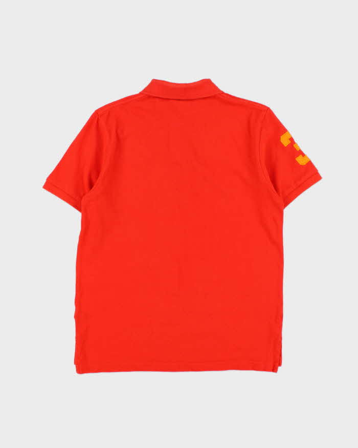 Vintage Y2K 00s Polo Ralph Lauren Big Pony Custom Fit Short Sleeve Polo Shirt - M