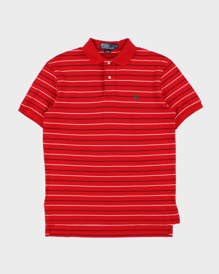 Vintage Y2K 00s Polo Ralph Lauren Striped Short Sleeve Polo Shirt - S
