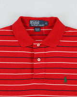 Vintage Y2K 00s Polo Ralph Lauren Striped Short Sleeve Polo Shirt - S