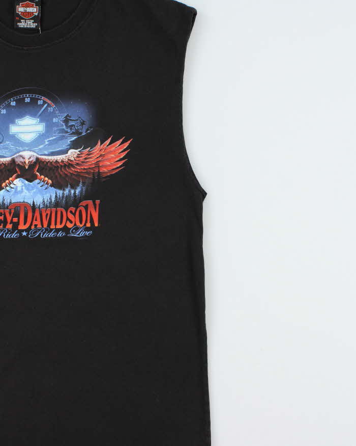 Vintage 2005 Y2K Harley Davidson 'Superstition Apache Arizona' Heavyweight Sleeveless T-Shirt - XL