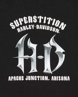 Vintage 2005 Y2K Harley Davidson 'Superstition Apache Arizona' Heavyweight Sleeveless T-Shirt - XL