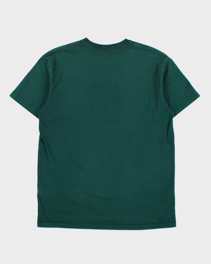 Vintage Carhartt Heavyweight Forest Green Chase Crewneck T-Shirt - M